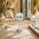 Cloche décorative « Bistro » sur pied – Style vintage