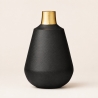Vase en métal noir et doré Vienna – Lene Bjerre – 25 cm