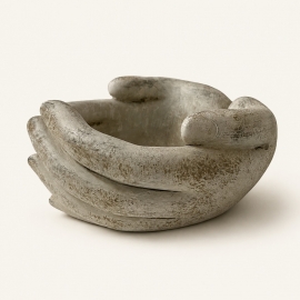 Coupelle en forme de main - Flavia 16 x 15 x 8,5 cm