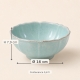 Bol déjeuner- 16cm - Impressions turquoise