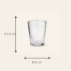 Agine Transparent - verre à eau