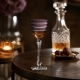 Verre à liqueur Esther présenté en fin de repas
