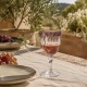 Verre à vin Esther sur une terrasse provençale