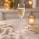 Flûte à champagne J-Line dans une ambiance de célébration élégante