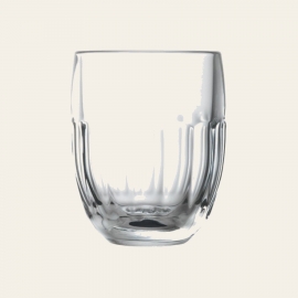 Gobelet Coteau 20 cl transparent en verre pressé — La Rochère