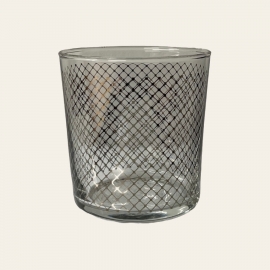 Gobelet Résille 37 cl en verre décor or — Côté