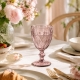 Le verre Diamond rose dans une ambiance de brunch lumineuse