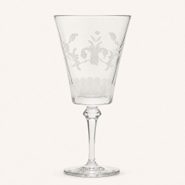 Verre à vin rouge Impérial gravé 22 cm – Lene Bjerre