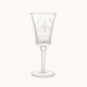Verre à vin blanc Impérial transparent au décor floral gravé – Lene Bjerre – hauteur 20 cm