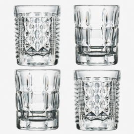 Lot de 4 shooters After assortis 6 cl — La Rochère