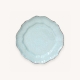 Assiette à dessert Impressions turquoise, diamètre 22,5 cm.