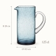 Carafe Agine — H 20 cm × Ø 10,5 cm — contenance 125 cl.