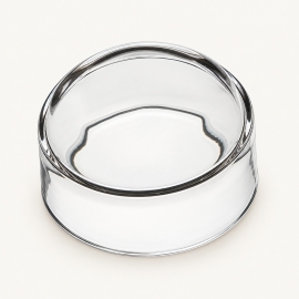 Cloche unie en verre pour coupelle à beurre - La Rochère - Ø 7,5 cm