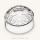 Cloche Versailles La Rochère, diamètre 7,5 cm et hauteur 4,9 cm.