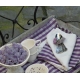 Set de table Florence - Prune sélection Mas des Anges décoration