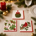 Serviettes de Noël